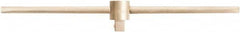 Ampco - 1/2" Drive Socket Sliding T-Handle - 12" OAL, Aluminum Bronze Finish - Benchmark Tooling