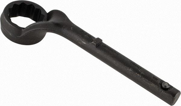 Proto - 2-1/4" 12 Point Pull Wrench - Single End, 13-5/8" OAL, Steel, Black Finish - Benchmark Tooling