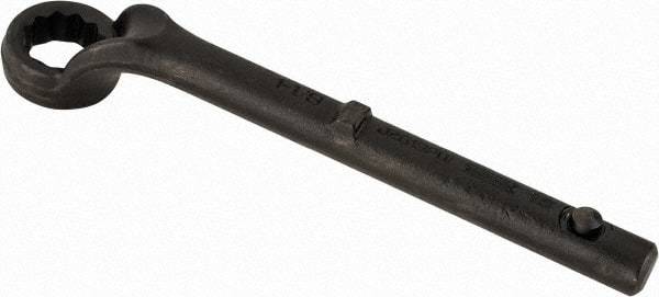 Proto - 1-1/8" 12 Point Pull Wrench - Single End, 10-11/16" OAL, Steel, Black Finish - Benchmark Tooling