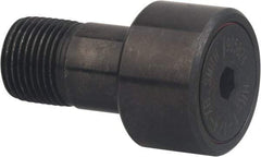 Accurate Bushing - 3-1/2" Roller Diam x 2" Width, 1-3/4" Stud Diam x 2-3/4" Length, Sealed Heavy Stud Cam Follower with Hex - Carbon Steel, 1-3/8" Thread Length, 1-3/4-12 Thread, 4-3/4" OAL, 29,660 Lb Dynamic Cap - Benchmark Tooling