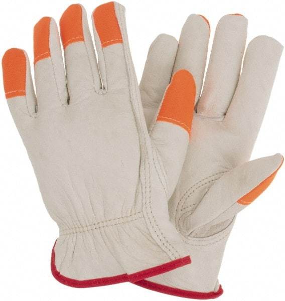 MCR Safety - Size S General Protection Work Gloves - For Work & Driver, Uncoated, Natural, Paired - Benchmark Tooling