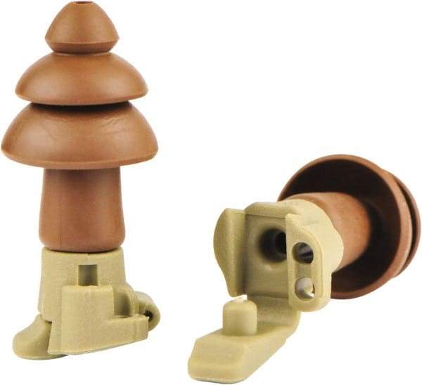 Moldex - Reusable, Corded, 24 dB, Flange Earplugs - Brown, 1 Pair - Benchmark Tooling