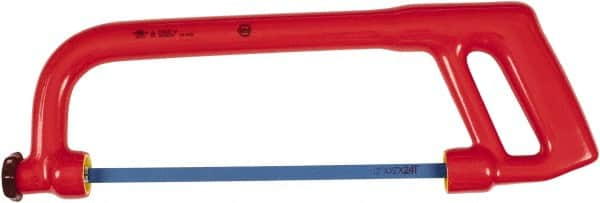 Wiha - 12" Hacksaw - 3-13/32" Throat Depth, Insulated Handle - Benchmark Tooling