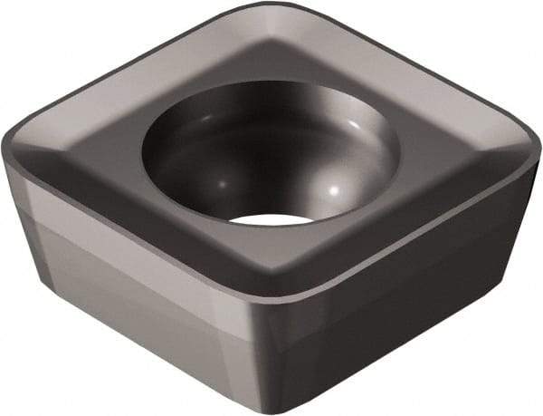Sandvik Coromant - R210090414 PM Grade S30T Carbide Milling Insert - TiAlN2 Finish, 4.5mm Thick, 9.5mm Inscribed Circle, 1.4mm Corner Radius - Benchmark Tooling