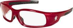 MCR Safety - Clear Lenses, Framed Safety Glasses - Scratch Resistant, Size Universal, Wrap Around - Benchmark Tooling