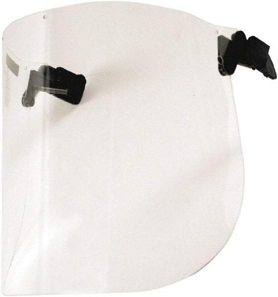 3M - Polycarbonate Face Shield - 6-3/4 Inch High x 13-1/2 Inch Wide x 0.13 Inch Thick, Shade 10, Compatible with 3M Peltor Hard Hat Adapter P3EV/2 and 3M Peltor Cap-Mounted Earmuff - Benchmark Tooling