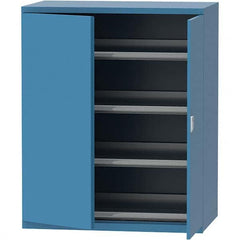 LISTA - 159 Compartment Bright Blue Steel Modular Storage Cabinet - Benchmark Tooling