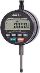 SPI - 0 to 1/4" Range, 0.0001" Graduation, Electronic Drop Indicator - Lug Back, Accurate to 0.0001" - Benchmark Tooling