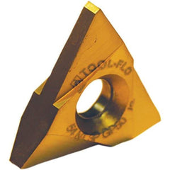 Tool-Flo - TNMA44 API Buttress Grade GP50D Edge Threading Insert - AlTiN Finish, 1/2" Inscribed Circle, Neutral Cut - Benchmark Tooling