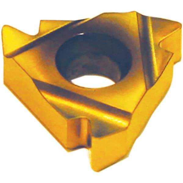 Tool-Flo - 22NR Internal Right Hand 8 API Round Laydown Threading Insert - Grade AC50D, AlTiN Coated Carbide - Benchmark Tooling