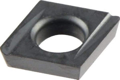 Kennametal - CDHH1.20.61 Grade KCU10 Carbide Turning Insert - AlTiN Finish, 80° Diamond, 5/32" Inscr Circle, 0.04 Thick, 1/64" Corner Radius - Benchmark Tooling