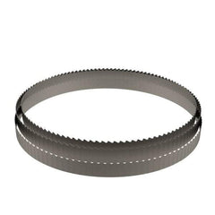 Lenox - 5 to 8 TPI, 14' 2" Long x 1" Wide x 0.035" Thick, Welded Band Saw Blade - M42, Bi-Metal, Toothed Edge - Benchmark Tooling