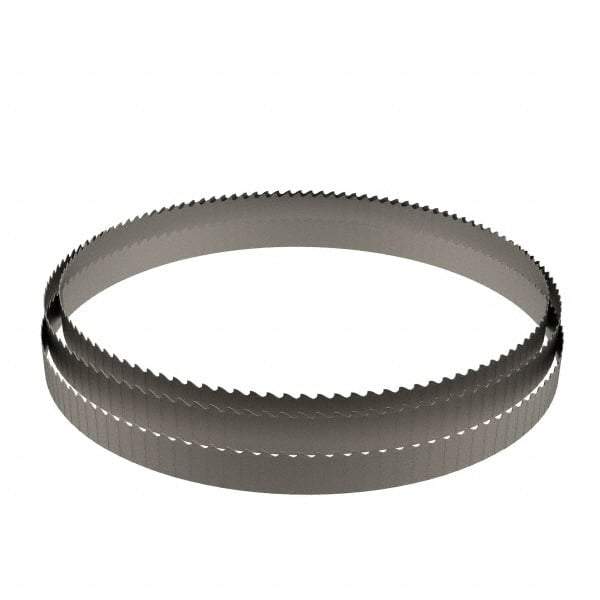 Lenox - 5 to 8 TPI, 11' 3" Long x 1" Wide x 0.035" Thick, Welded Band Saw Blade - M42, Bi-Metal, Toothed Edge - Benchmark Tooling