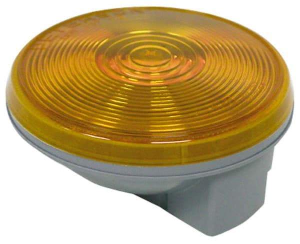 Peterson - 4" Long, 25 Watt, 2.1 Amp, Amber Sealed Lighting Turn Signal & Marker Light - 12 Volts - Benchmark Tooling