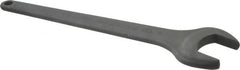 Facom - 65mm Standard Service Open End Wrench - 18-1/2" OAL, Single End, Black Finish, 15° Head Angle - Benchmark Tooling