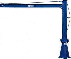 Vestil - 1,000 Lb Load Capacity, Steel Jib Crane - 10' Span - Benchmark Tooling