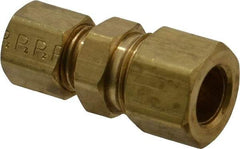 Parker - 3/8 x 1/4" OD, Brass Reducer - -65 to 250°F, Comp x Comp Ends - Benchmark Tooling
