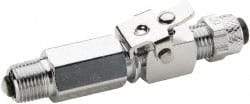 Parker - 1/4" OD, Single End Shutoff Pipe - 150 Max Working psi, 0 to 150°F, - Benchmark Tooling