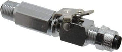 Parker - 1/4" OD, Single End Shutoff Pipe - 150 Max Working psi, 0 to 150°F, - Benchmark Tooling