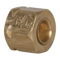 Parker - 1/4" OD, Brass Plug - 1,400 Max Working psi, -65 to 250°F, - Benchmark Tooling