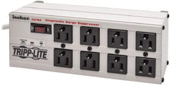 Tripp-Lite - 8 Outlets, 120 VAC15 Amps, 25' Cord, Power Outlet Strip - Floor, Keyhole Mount, 5-15 NEMA Configuration, 3-1/2" Strip - Benchmark Tooling