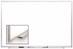 Ghent - 24" High x 36" Wide Acrylic/Enamel Magnetic Marker Board - Aluminum Frame, 1.88" Deep - Benchmark Tooling