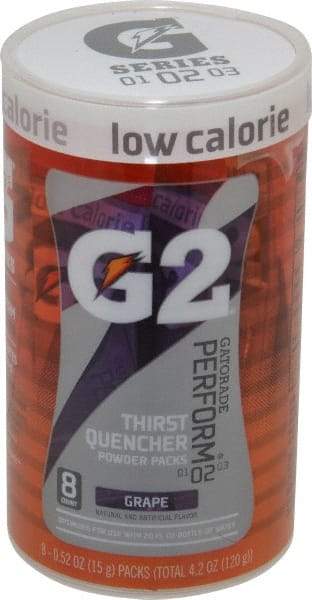 Gatorade - 0.52 oz Packet Grape Activity Drink - Powdered, Yields 20 oz - Benchmark Tooling