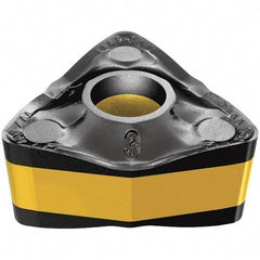 Iscar - WNMX451 M4MW Grade IC6015 Carbide Turning Insert - TiCN/Al2O3/TiN Finish, 80° Trigon, 1/2" Inscr Circle, 0.2669 Thick, 1/64" Corner Radius - Benchmark Tooling