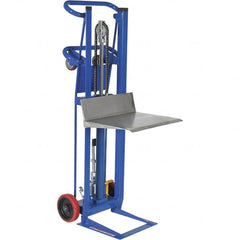 Vestil - 750 Lb Capacity, 52" Lift Height, Portable Workstation Manually Operated Lift - Benchmark Tooling