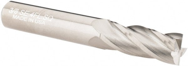 Made in USA - Square End Mill - - Exact Industrial Supply