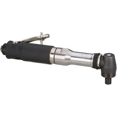 Dynabrade - 1/4" Collet, Angle Handle, Air Angle Die Grinder - 18,000 RPM, Rear Exhaust, 41 CFM, 0.7 hp, 90 psi, 1/4 NPT Inlet - Benchmark Tooling