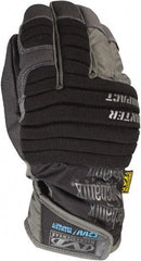 Mechanix Wear - Size S (8) Nylon Cold Protection Work Gloves - Uncoated, Hook & Loop Cuff, Black, Paired - Benchmark Tooling