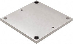 Jergens - 500mm Long x 500mm Wide Aluminum Fixture Plate - 25mm Plate Thickness - Benchmark Tooling