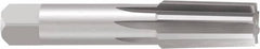 Emuge - 1/8" Pipe, 0.3169" Small End Diam, 0.2756" Straight Shank, 17mm Flute, Taper Pipe Reamer - Benchmark Tooling
