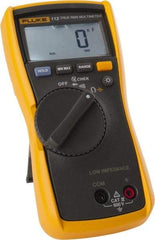 Fluke - 113, CAT IV, 600 VAC/VDC, Digital True RMS Auto Ranging Manual Ranging Multimeter - 60,000 Ohm, Measures Voltage, Resistance - Benchmark Tooling