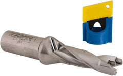 Iscar - 0.787" to 0.823" Diam, 3xD, 2.36" Max Depth, 1" Shank Diam, 5.81" OAL, Replaceable-Tip Drill - FCP, ICK, ICK-2M, ICM, ICP, iCP-2M Insert, 63157424 Toolholder, Series SumoCham - Benchmark Tooling