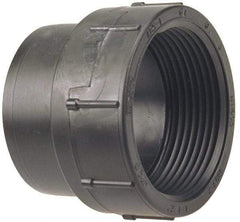 NIBCO - 4", ABS Drain, Waste & Vent Pipe Adapter - Spig x FIPT - Benchmark Tooling