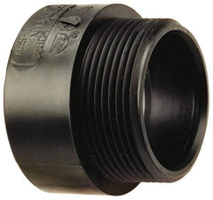 NIBCO - 4", ABS Drain, Waste & Vent Pipe Adapter - Hub x MIPT - Benchmark Tooling