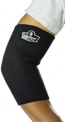 Ergodyne - Size M Neoprene Elbow Sleeve - 10 to 11 Inch, Slip On, Black - Benchmark Tooling