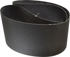 Made in USA - 6" Wide x 48" OAL, 180 Grit, Silicon Carbide Abrasive Belt - Silicon Carbide, Very Fine, Coated, X/Y Weighted Cloth Backing, Wet/Dry, Series S181 - Benchmark Tooling
