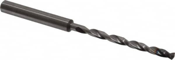 Guhring - 3.6mm 140° 2-Flute Solid Carbide Extra Length Drill Bit - Benchmark Tooling