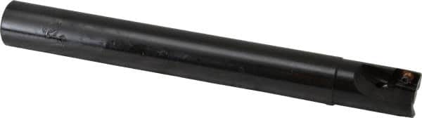 Kennametal - 3/4" Cut Diam, 0.398" Max Depth of Cut, 3/4" Shank Diam, 6.7" OAL, Indexable Square Shoulder End Mill - EC10.., EP10.. Inserts, Cylindrical Shank, 0° Lead Angle, Through Coolant - Benchmark Tooling