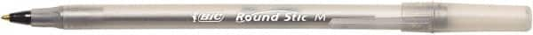 Bic - Ball Point Round Stick Grip Pen - Black - Benchmark Tooling