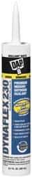 DAP - 10.1 oz Cartridge White Acrylic & Latex Caulk - -30 to 180°F Operating Temp, 30 min Tack Free Dry Time - Benchmark Tooling