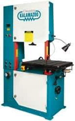 Clausing - 20 Inch Throat Capacity, Variable Speed Pulley Vertical Bandsaw - 50 to 5200 SFPM, 3 HP, Three Phase - Benchmark Tooling