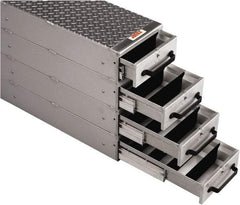 Jobox - 12" Wide x 24" High x 50" Deep Utility Chest - Fits Van Floor or Truck Bed - Benchmark Tooling