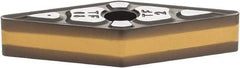 Iscar - VNMG332 TF Grade IC8250 Carbide Turning Insert - TiCN/Al2O3 Finish, 35° Diamond, 3/8" Inscr Circle, 3/16" Thick, 1/32" Corner Radius - Benchmark Tooling