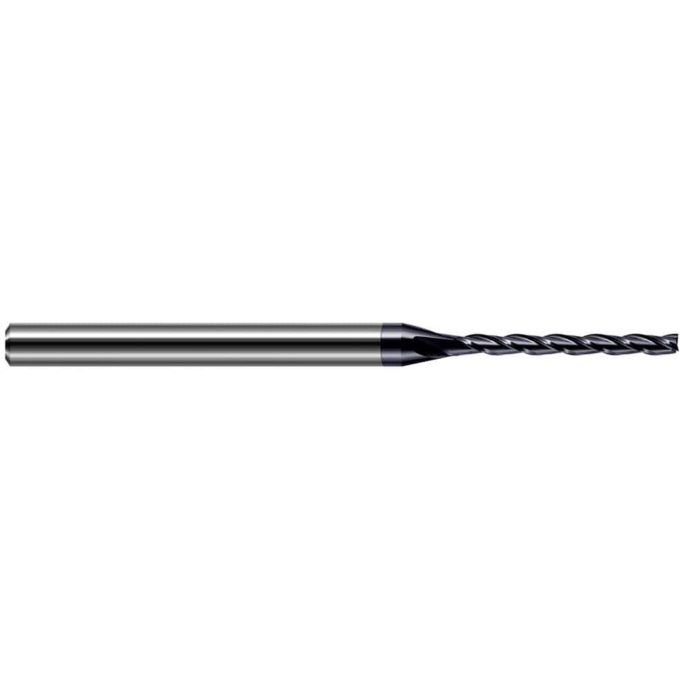 Harvey Tool - 1/16", 5/8" LOC, 1/8" Shank Diam, 2-1/2" OAL, 3 Flute Solid Carbide Square End Mill - Exact Industrial Supply