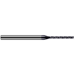 Harvey Tool - 1/16", 5/8" LOC, 1/8" Shank Diam, 2-1/2" OAL, 3 Flute Solid Carbide Square End Mill - Exact Industrial Supply