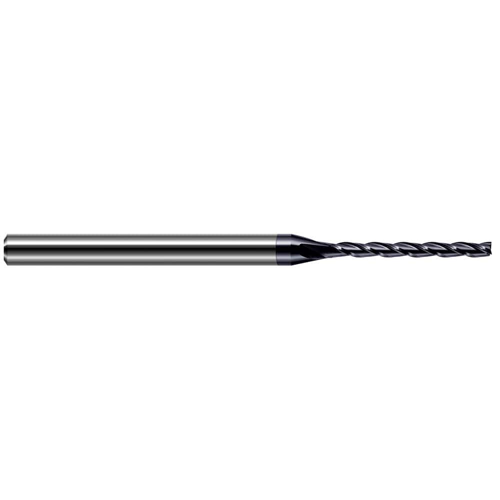 Harvey Tool - Square End Mills; Mill Diameter (Decimal Inch): 0.0700 ; Length of Cut (Decimal Inch): 0.7000 ; Material: Solid Carbide ; Finish/Coating: AlTiN ; Shank Diameter (Inch): 1/8 ; Single or Double End: Single - Exact Industrial Supply